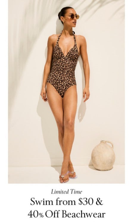 Swim From $30 and 40% off Beachwear