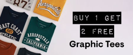 Buy 1, Get 2 Free Graphic Tees