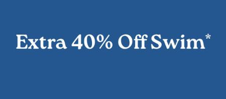 Extra 40% off Swim