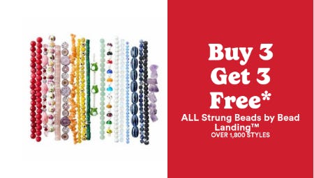 B3G3 Free All Strung Beads by Bead Landing
