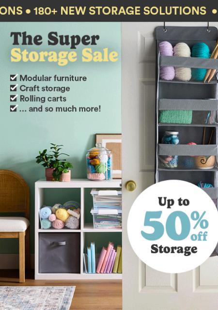 The Super Storage Sale