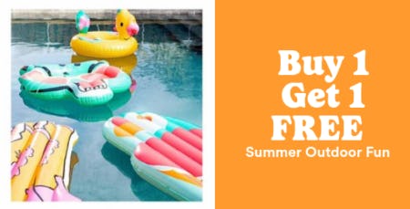 Buy 1, Get 1 Free Summer Outdoor Fun