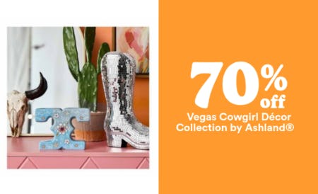 70% Off Vegas Cowgirl Décor Collection by Ashland
