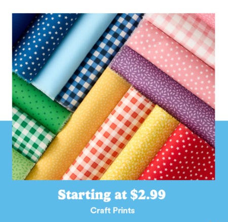Crafts Prints Starting at $2.99