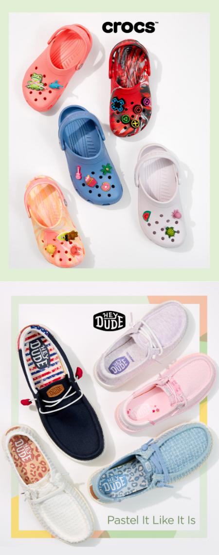New Crocs & HEYDUDE Colors