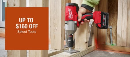 Up to $160 Off Select Tools