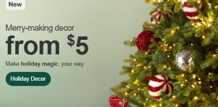 Merry-Making Decor From $5