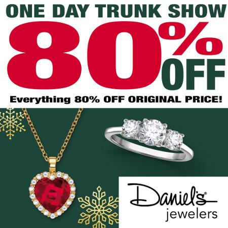 Daniel's Jewelers 80% OFF SALE