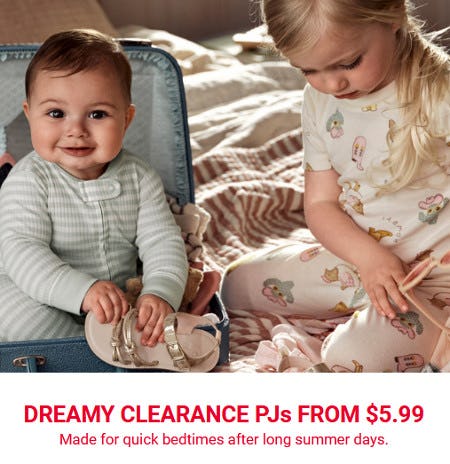 Dreamy Clearance PJs from $5.99