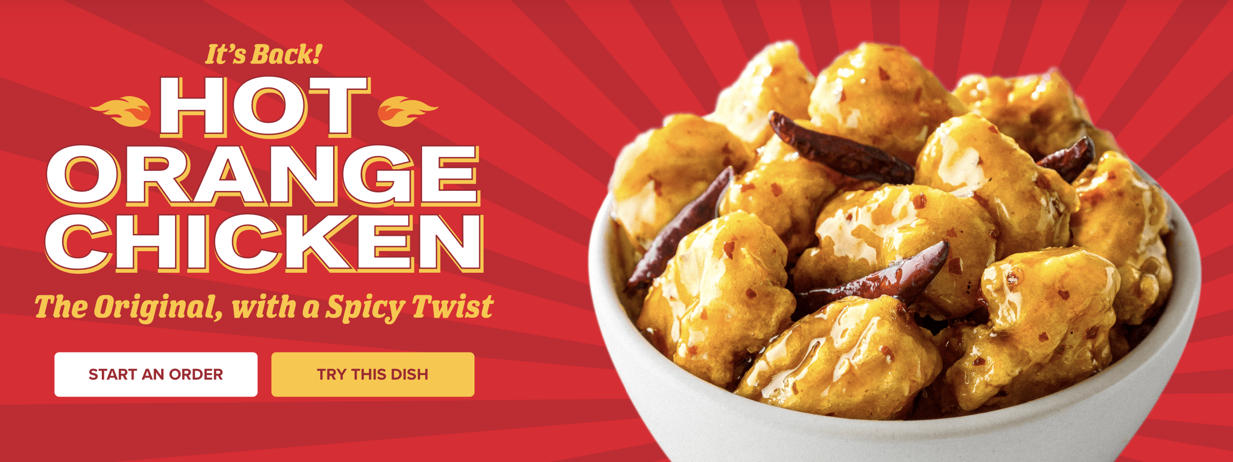Panda Express Hot Orange Chicken
