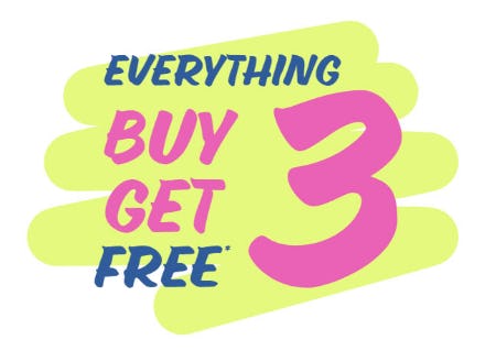 Everything Buy 3, Get 3 Free