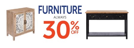 30% Off Furniture