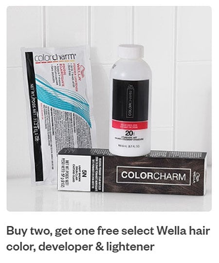 Buy Two, Get One Free Select Wella Hair Color, Developer & Lightener