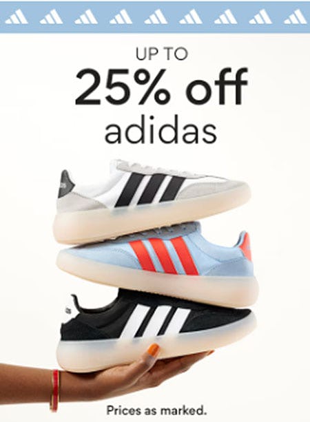 Up to 25% Off Adidas