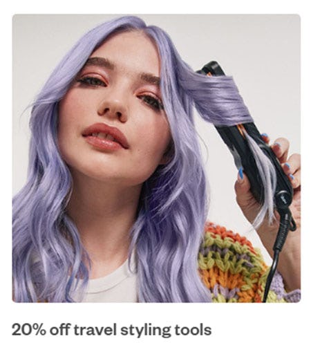 20% Off Travel Styling Tools