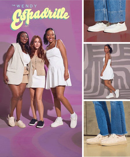 Pack Light With New HEYDUDE Espadrilles