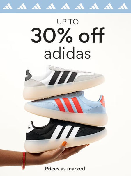 Up to 30% Off Adidas