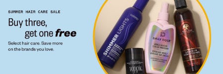 Buy Three, Get One Free Select Hair Care