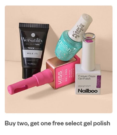 Buy Two, Get One Free Select Gel Polish
