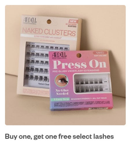 Buy One, Get One Free Select Lashes