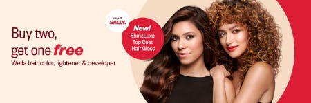 Buy Two, Get One Free Wella Hair Color, Lightener & Developer