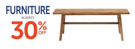 30% Off Furniture