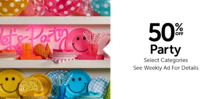 Hobby Lobby | 50% Off Party