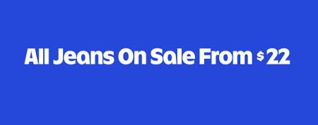 All Jeans on Sale From $22