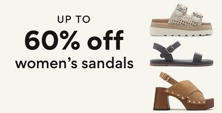 Up to 60% off Women's Sandals