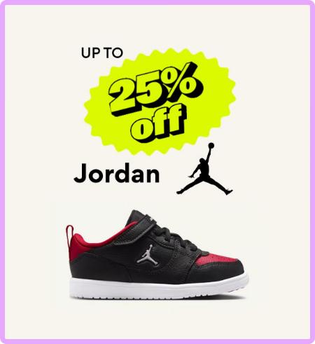 Up to 25% Off Jordan