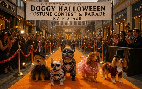 Pawllywood! Doggie Costume Contest, Parade and Adoption Event! thumbnail