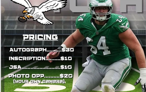 Come meet Philadelphia Eagles Super Bowl Champion Brett Toth! thumbnail