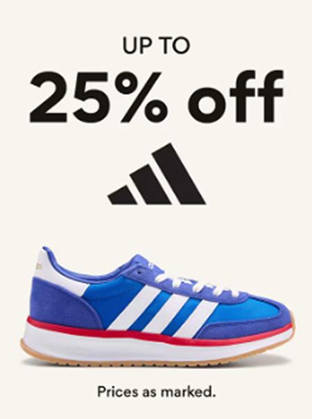 Up to 25% Off adidas