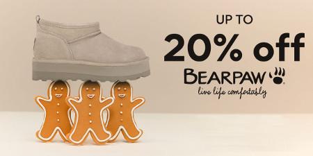 Up to 20% off BEARPAW