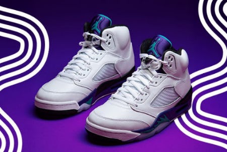 Jordan Retro 5 'Grape'