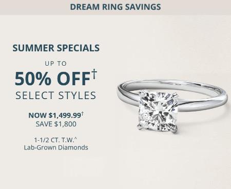 Up to 50% off Select Styles