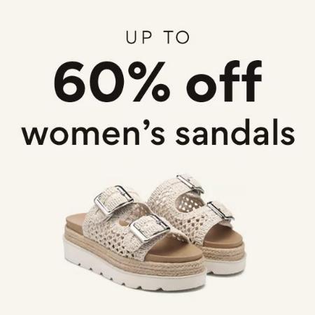 Up to 60% Off Women's Sandals