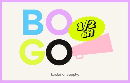 BOGO Half Off