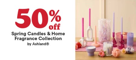50% Off Spring Candles & Home Fragrance Collection