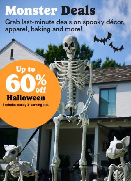 Up to 60% Off Halloween