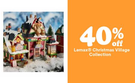 40% Off Lemax® Christmas Village Collection
