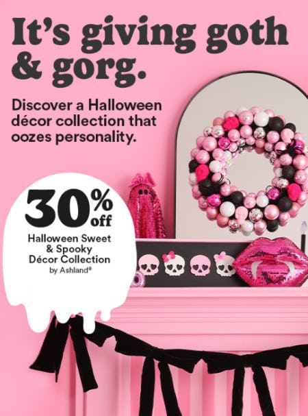 30% Off Halloween Sweet & Spooky Decor Collection by Ashland