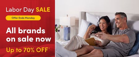 Labor Day Sale: Up to 70% off