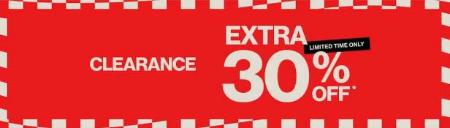 Clearance Extra 30% Off