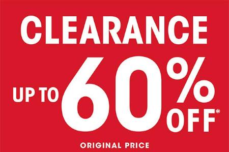 Clearance Up to 60% Off