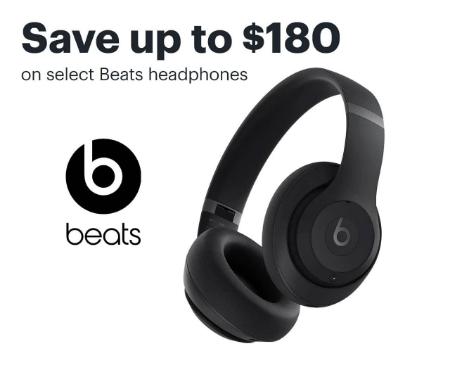 Save Up to $180 on Select Beats Headphones