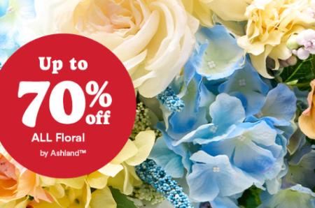Up to 70% Off All Floral
