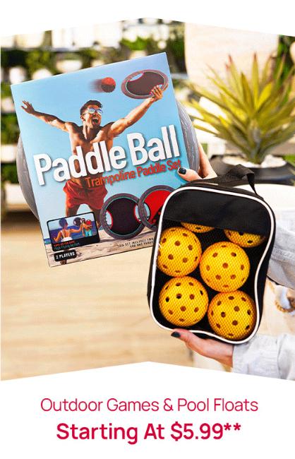 Outdoor Games & Pool Floats Starting at $5.99