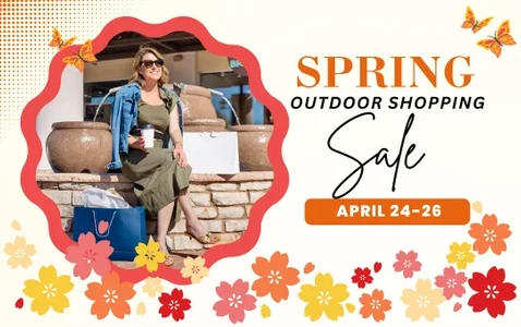 Spring Outdoor Shopping Sale