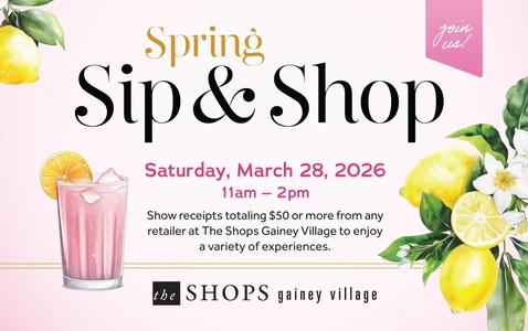 Spring Sip & Shop thumbnail